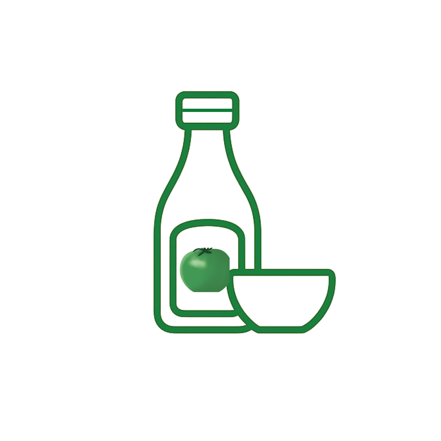 آیکون دسته سس و چاشنی ها